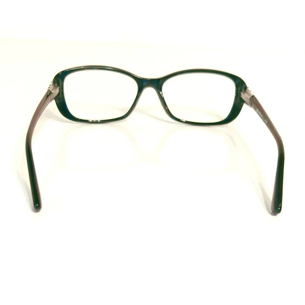 Vogue Eyeglasses Frames VO 2842-B W44 Black Silver Square Full Rim 51-16-135